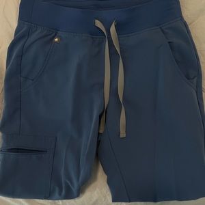 Figs ZAMORA Jogger Scrub Petit Pants BABY BLUE
